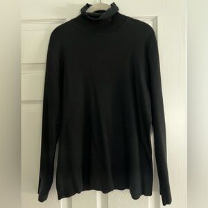 Chico's Elegant Black Turtleneck